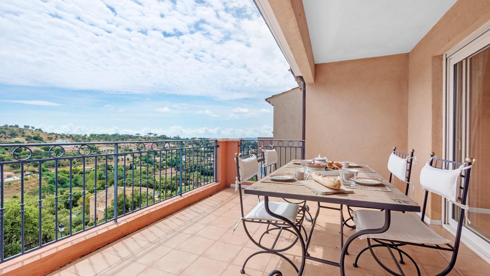 Les Cigales, Superbe Vue - Golfe De Sainte-Maxime Apartment Ngoại thất bức ảnh